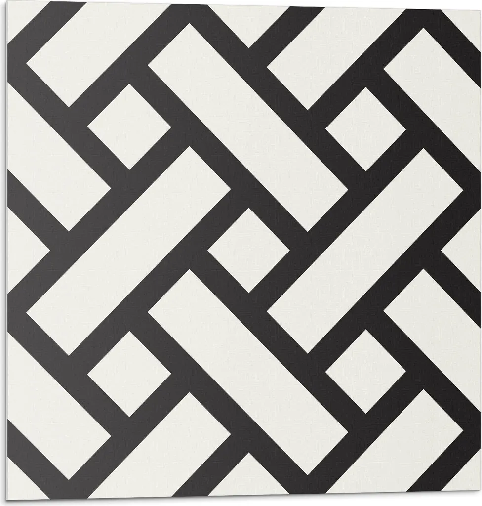Decorazione Murale PVC Premium | Piastrelle Vinile Motivo Intrecciato