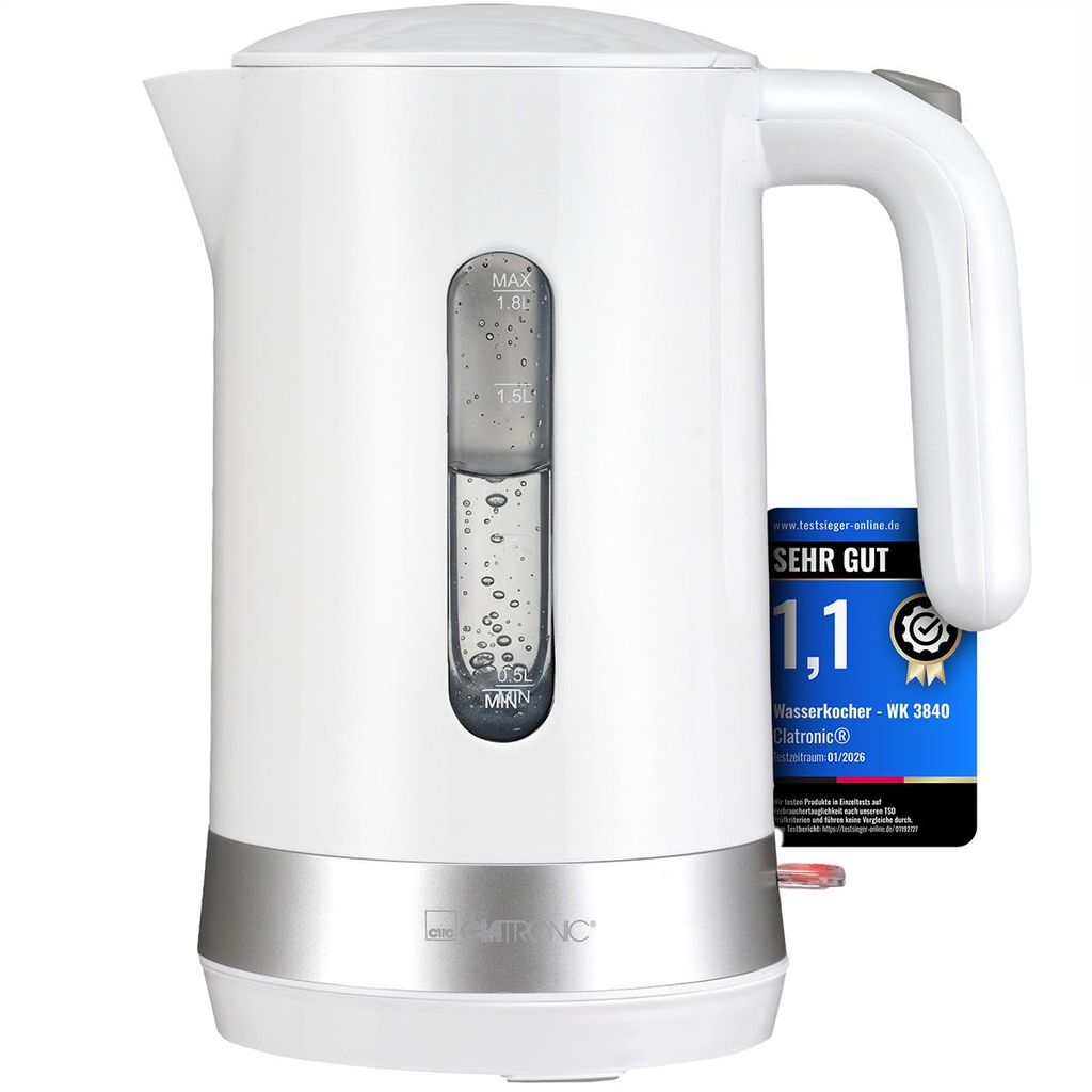 Clatronic® Wasserkocher 1,8L | 2200W | BPA frei | Produktbild 