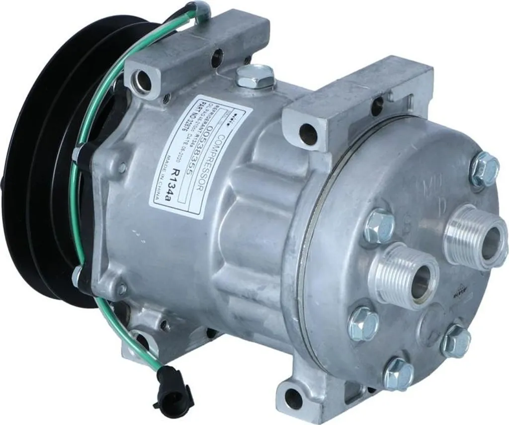 Compresseur Clim pour Mitsubishi - Poulie 135mm et Bague NRF Inclus