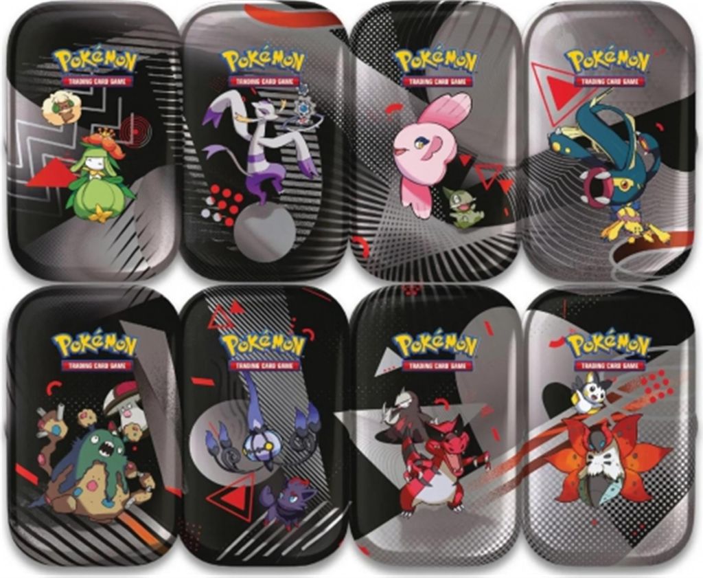 Pokémon Scarlet & Violet Black Bolt & White Flare Mini Tin Produktbild 