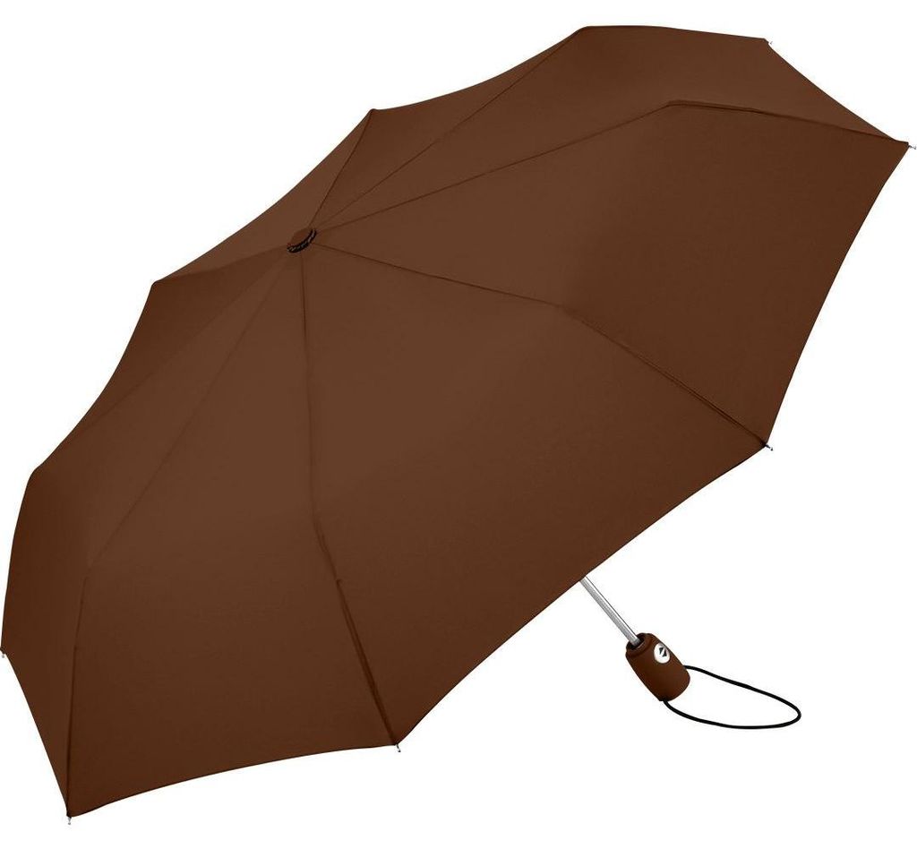 Fare - Tasche Mini Faltbarer Regenschirm LT3987 (28,5 cm x 97 cm) (Braun)
