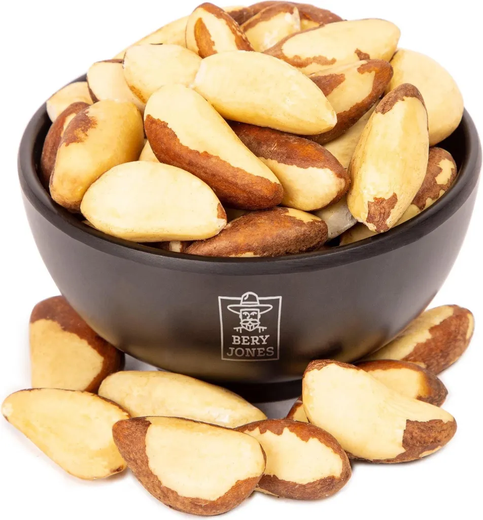 Noix du Brésil Bery Jones 1kg - Riche en Sélénium et Magnésium Naturel