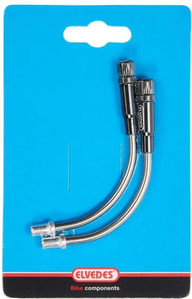 Tubetti Guida Cavo V-Brake 90° Inox: Coppia Regolabile Alta Qualità