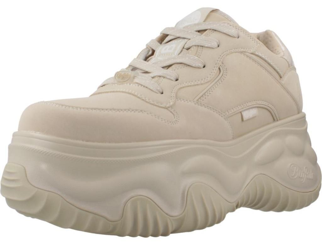 Buffalo Damen Plateau Sneaker vegan beige Produktbild 