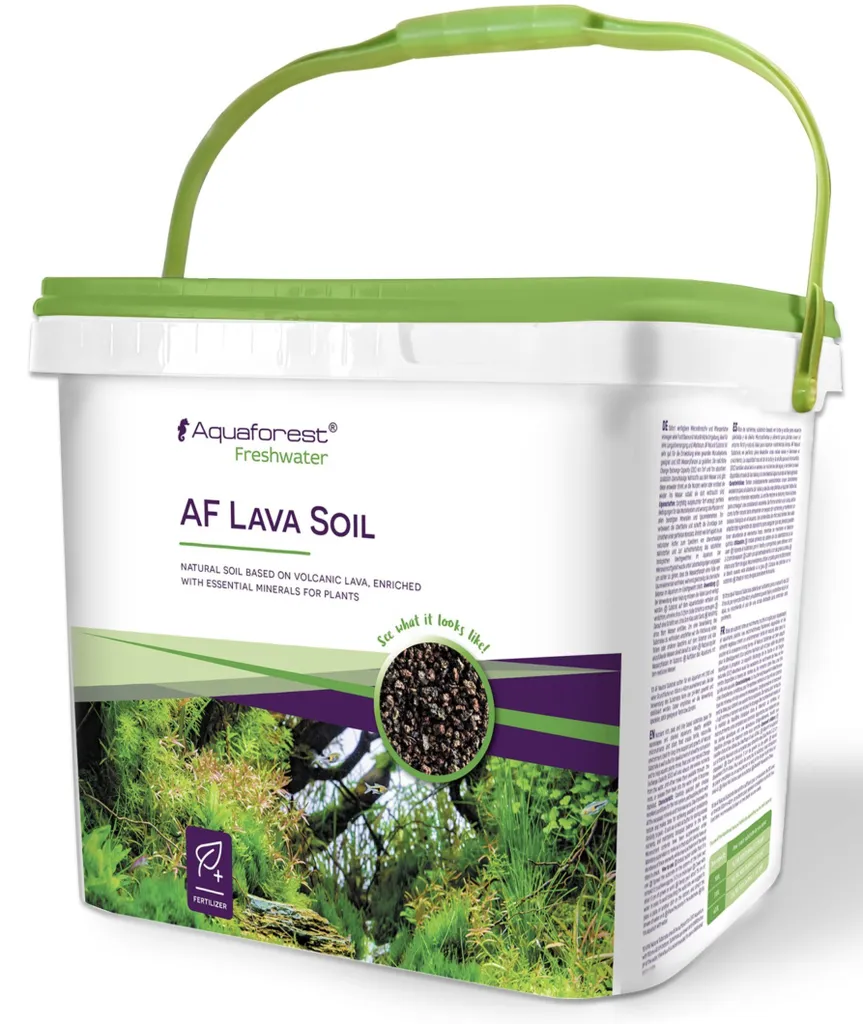 Aquaforest Lava Soil 5 L - Substrat de Lave Volcanique pour Aquariums