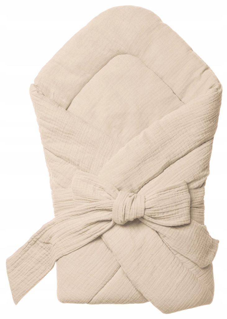 Baby-Einschlagdecke / Pucktuch Aus Musselin Produktbild 
