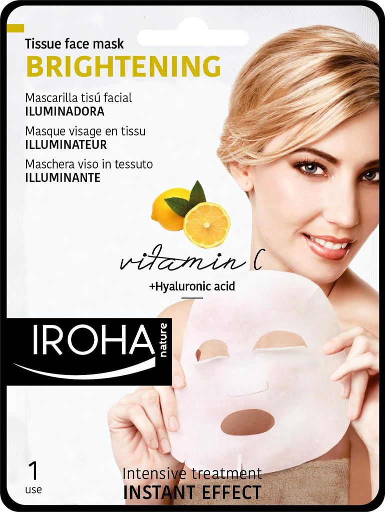 IROHA Maschera Illuminante e Idratazione con Vitamina C Immagine del prodotto 