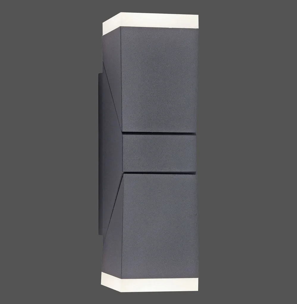 Plafonnier Ryan Anthracite : Éclairage Puissant pour Espaces Sombres