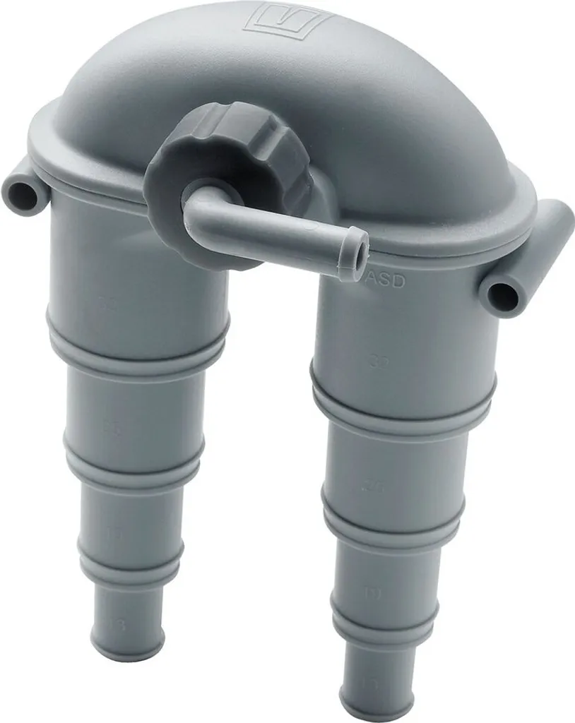 Coude Anti-siphon Vetus ASD Argenté avec Raccords Multi-diamètres Pro