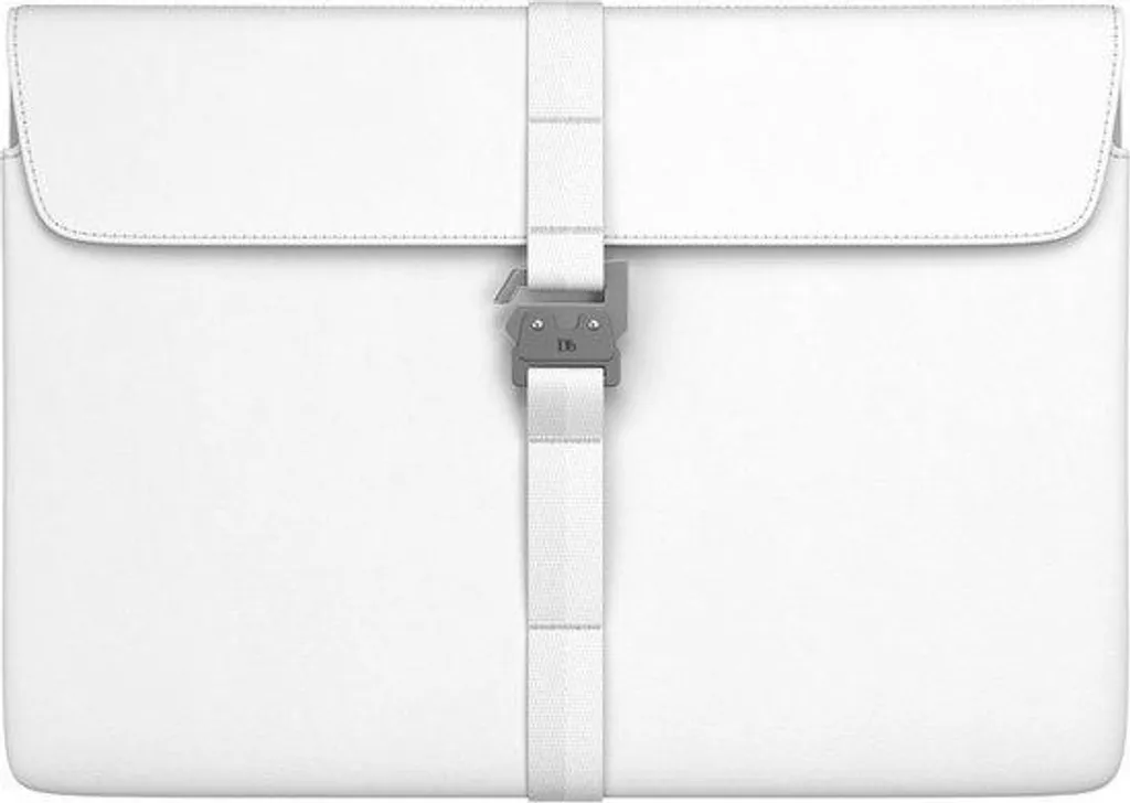 Housse de protection blanche pour ordinateur portable 16 pouces élégante
