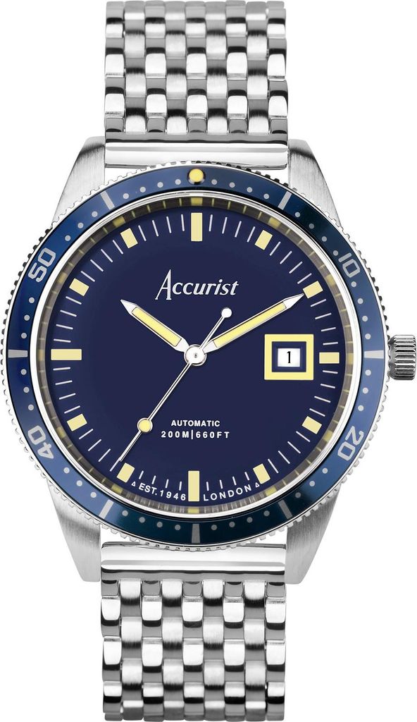 Accurist 72006 Uhr, silberfarben