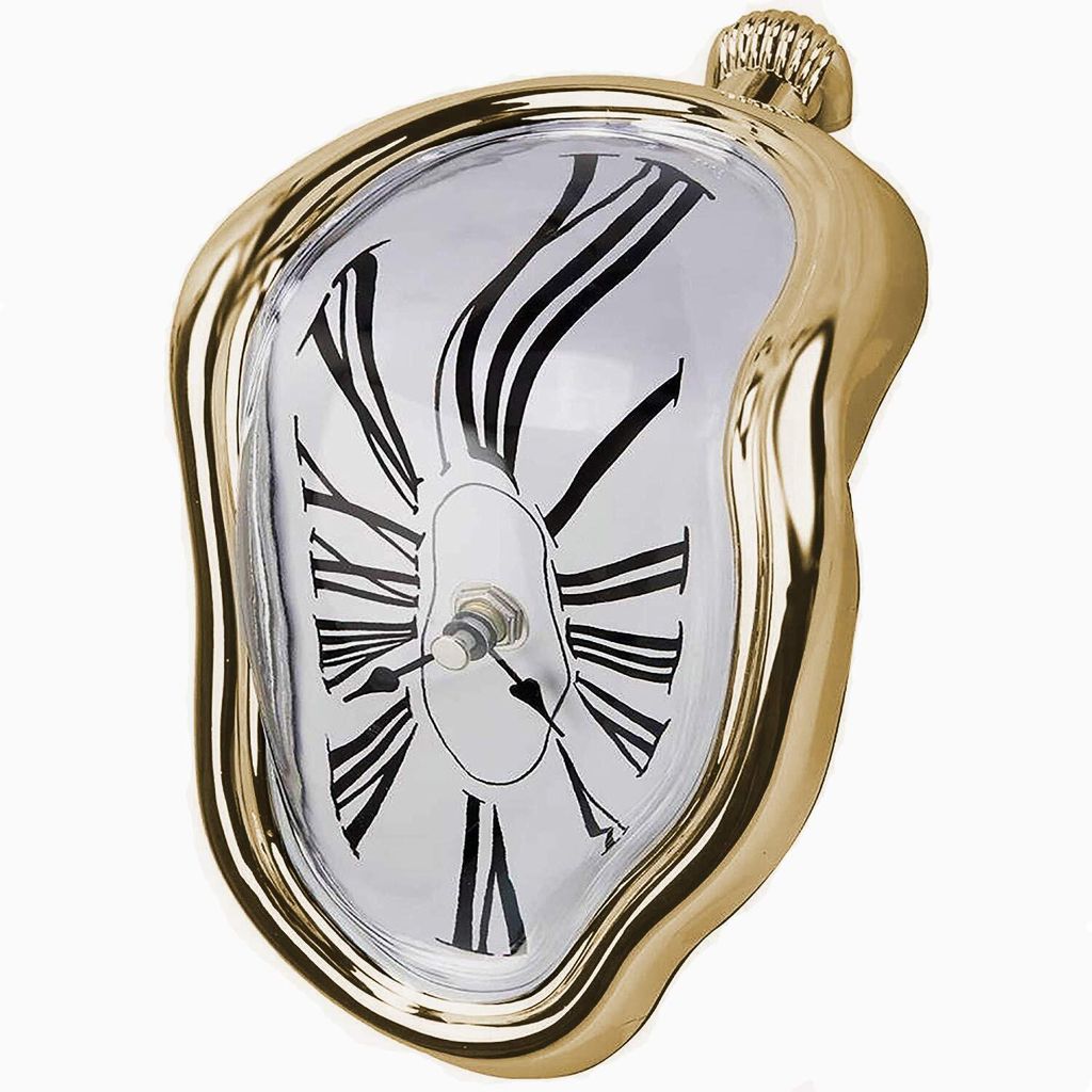 Beständigkeit der Erinnerung – abstrakte schmelzende Uhr, Produktbild 