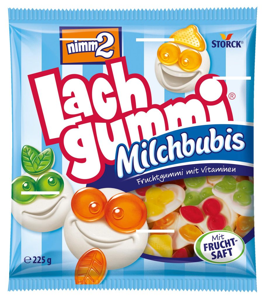 nimm2 Lachgummi Milchbubis 225g Produktbild 