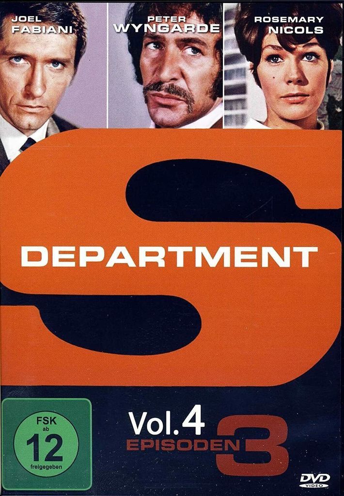 Department S Vol. 4 (3 Episoden) Peter Wyngarde DVD