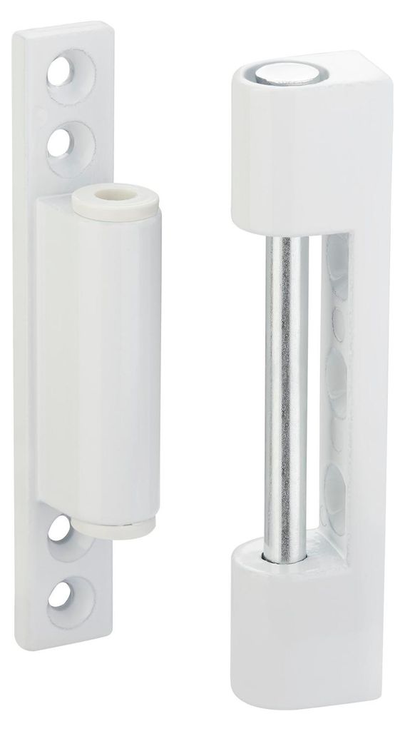SOTECH Fensterband 95 mm Aluminium weiß – Aufschraubband, Produktbild 