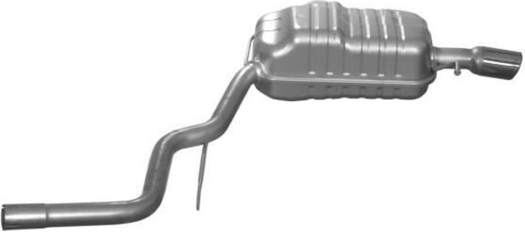 VEGAZ AS-286IMA Endschalldämpfer für AUDI A4 Avant (8ED, B7) Auspuff