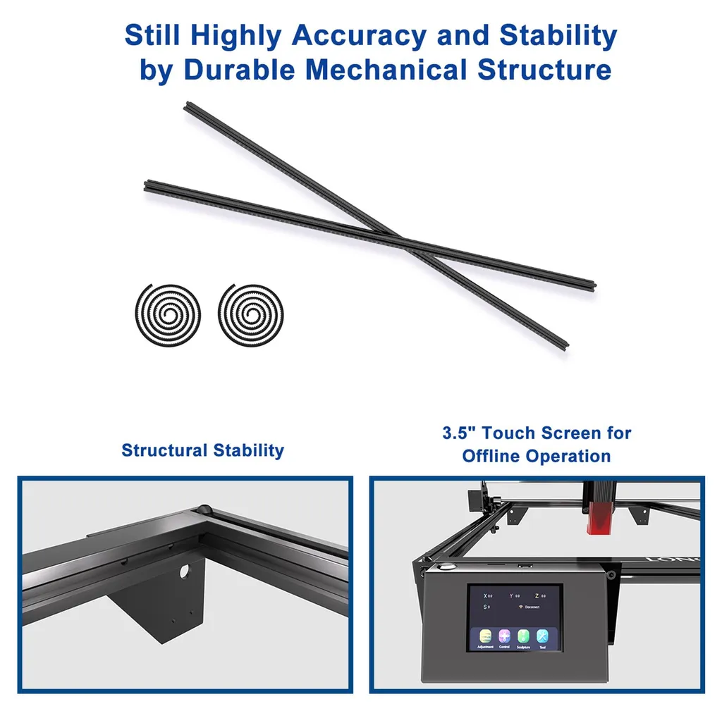 Kit d'extension laser axe Y installation facile et structure stable - 4
