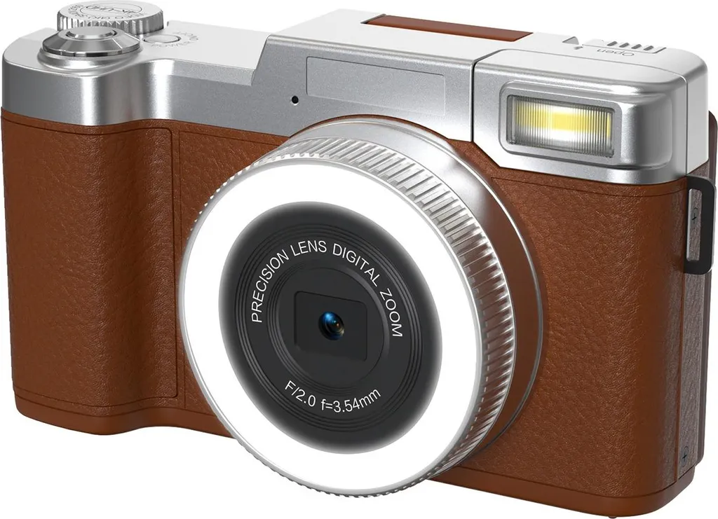 Appareil photo numérique 4K 48MP compact pour réussir vos selfies 18x