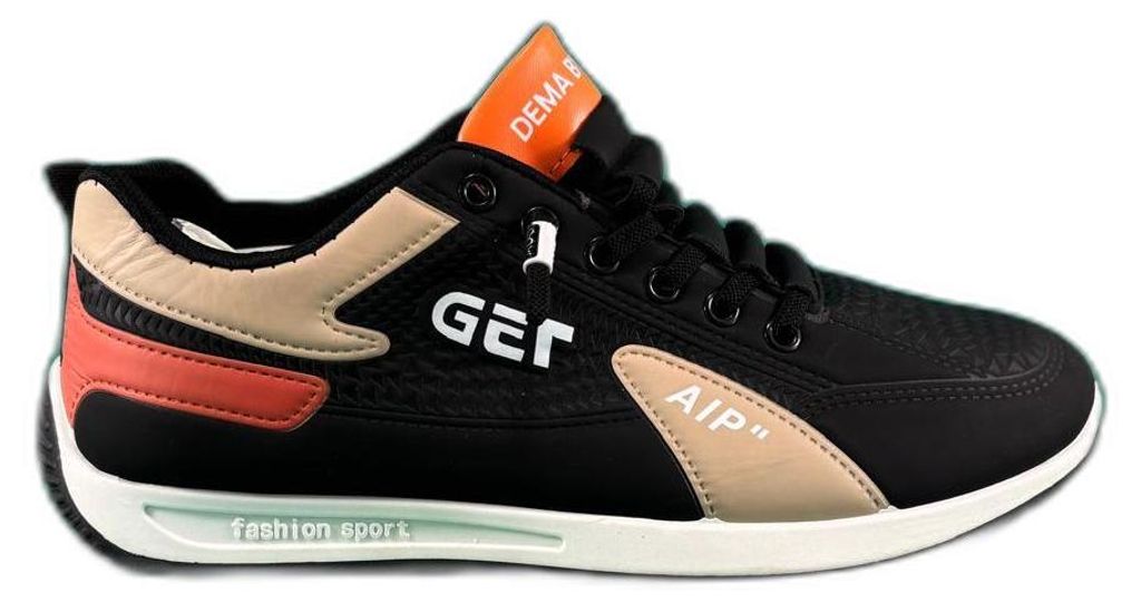Volksschuhe Sneaker Orange bequeme Freizeitschuhe Gr. 41