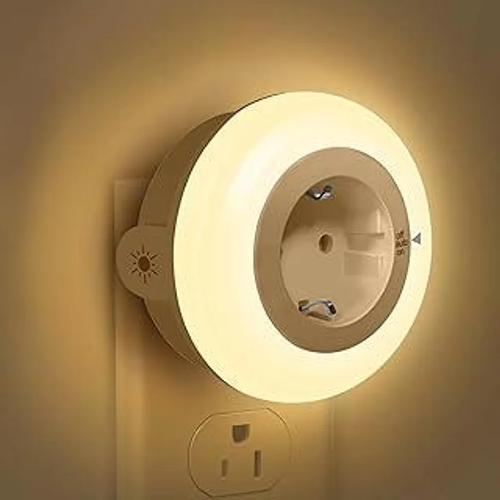 Luce Notturna LED Smart con Sensore Crepuscolare e Dimmer Stepless - 1