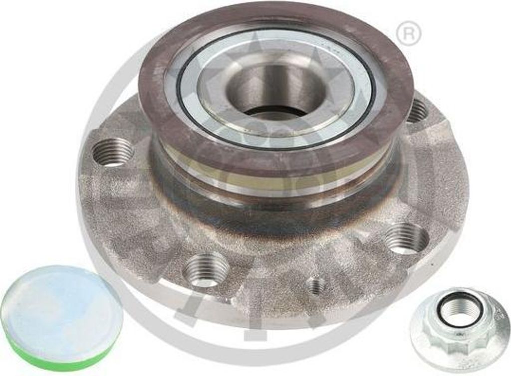OPTIMAL 102078 Radlagersatz OE 6RF501611 kompatibel mit Toledo, Fabia, Rapid, Polo 6R