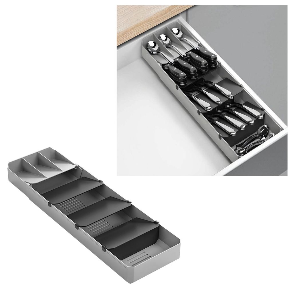 Besteck Organizer Schublade Schubladeneinsatz Besteckkasten Produktbild 