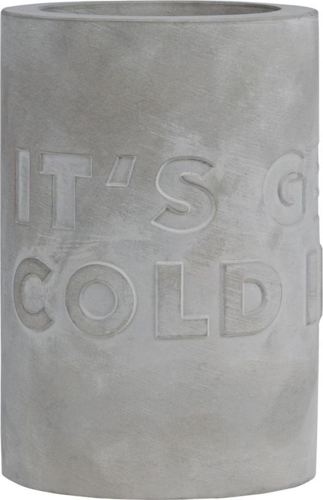 Beton Flaschenkühler "It ́s getting cold in here"