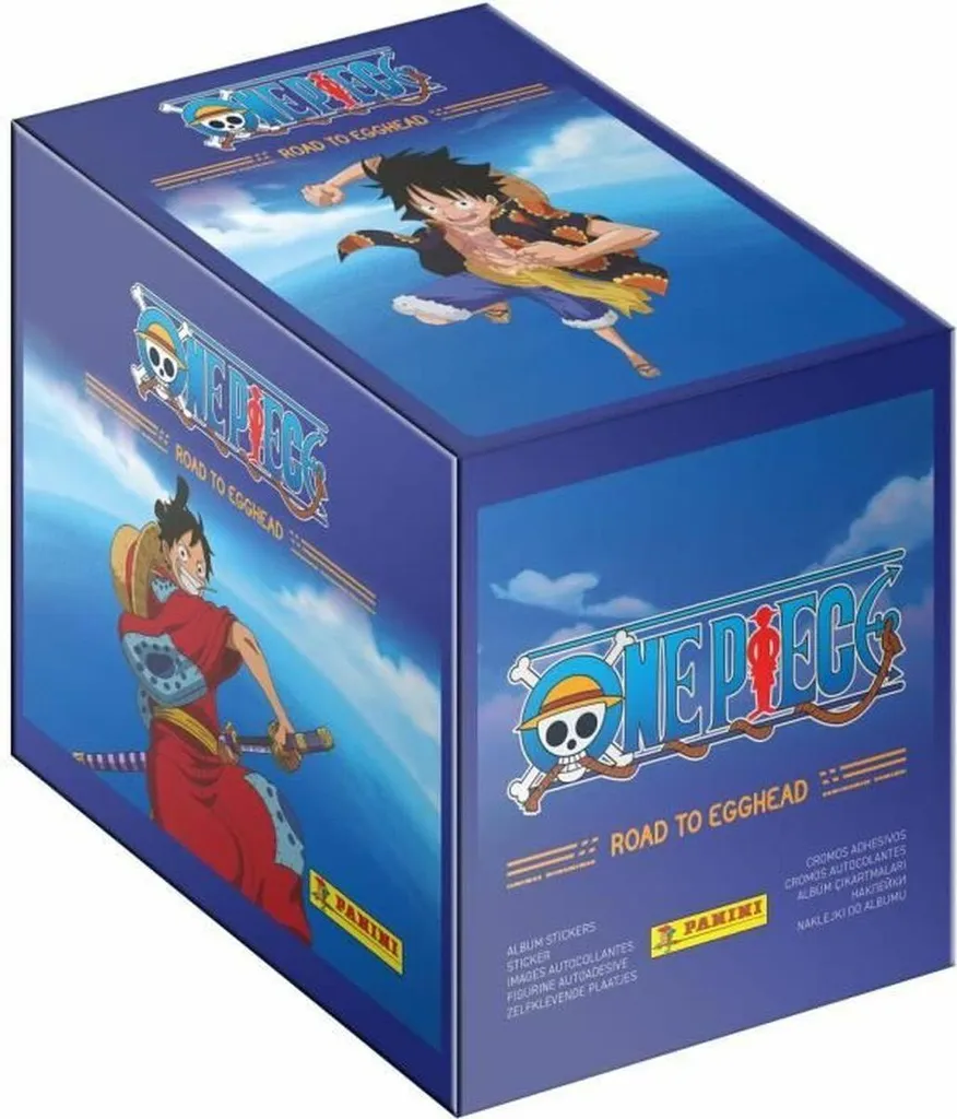 Panini One Piece Road to Egghead Box 36 Buste | 180 Figurine Originali