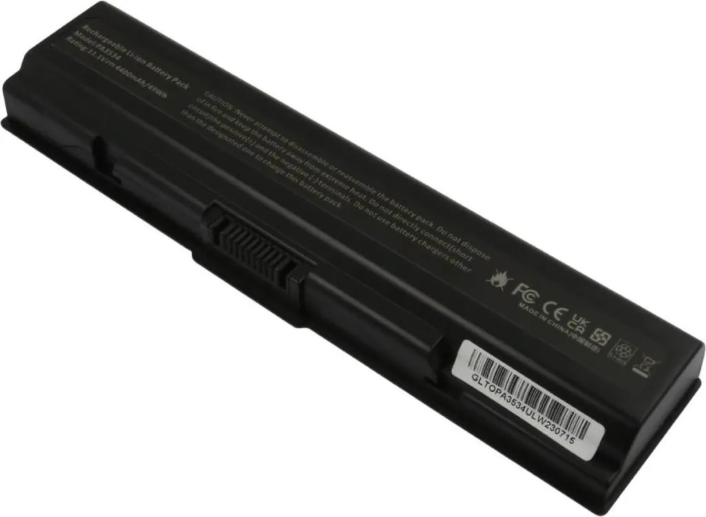 Batterie pour ordinateur portable Toshiba Satellite A200 Li-ion 4400mAh