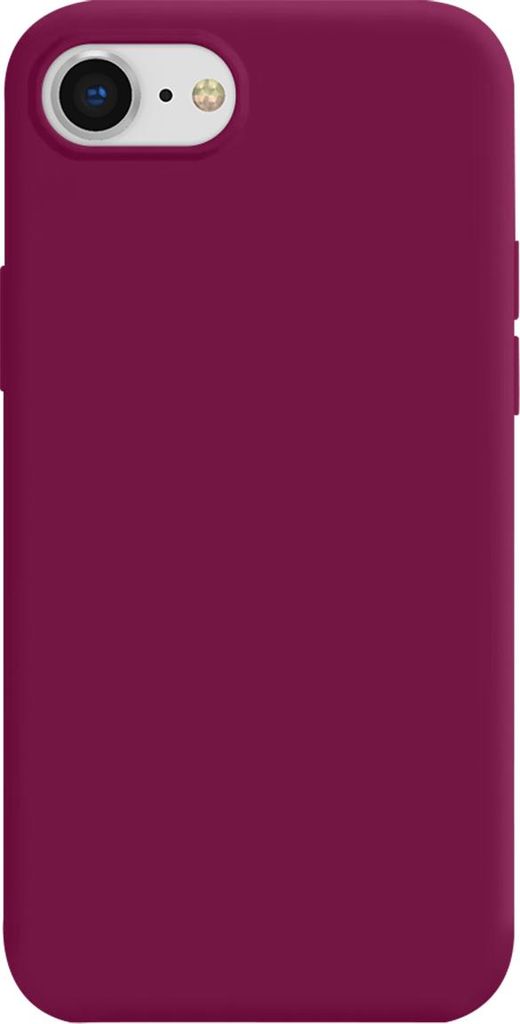 Moxie, Premium Stoßfeste Hülle Color Skin TPU für iPhone 7 / 8 / SE 2020, Bordeaux