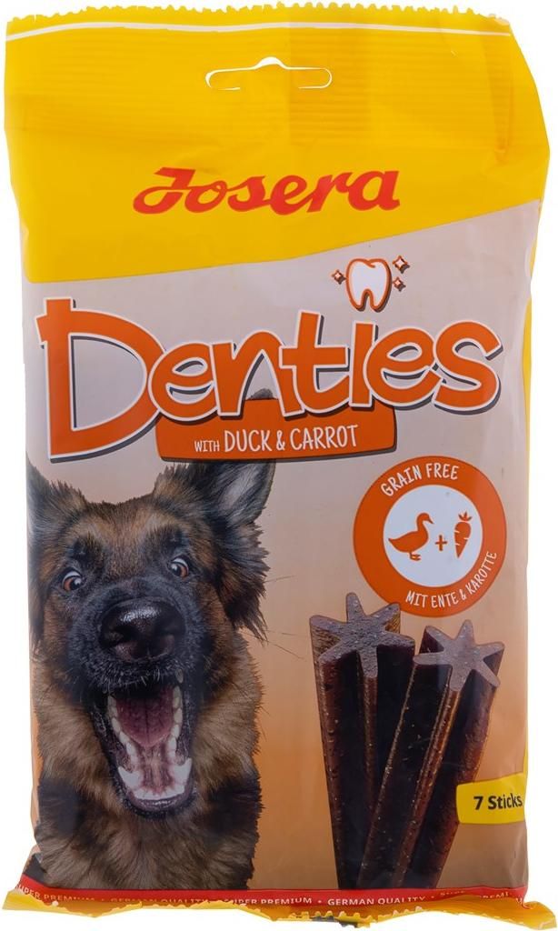 JOSERA Denties Duck with carrot - Hundeleckerli - 180g
