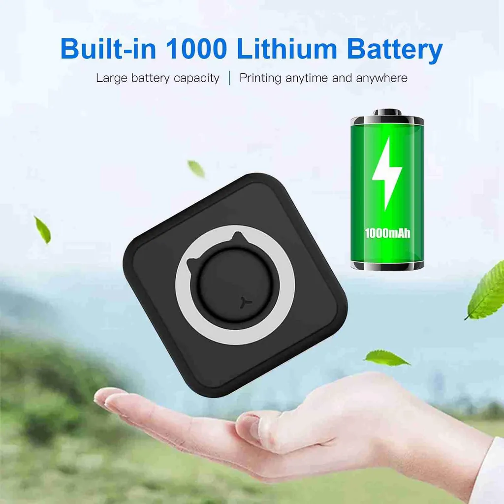 Imprimante photo smartphone sans encre - Solution portable Bluetooth rapide - 3