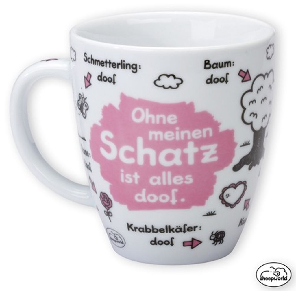 Sheepworld Ohne meinen Schatz ist alles doof., Einzelbild, Produktbild 