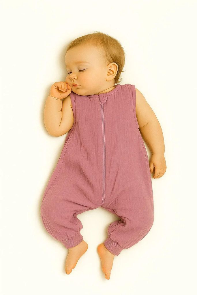 My Sweet Baby Muslin Sac de Couchage L 9-24 Mois Rose avec Image du produit 