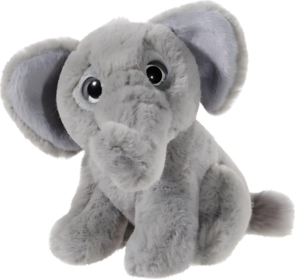 Heunec Kuscheltier Elefant Mini-Mi grau Plüsch 14cm Produktbild 