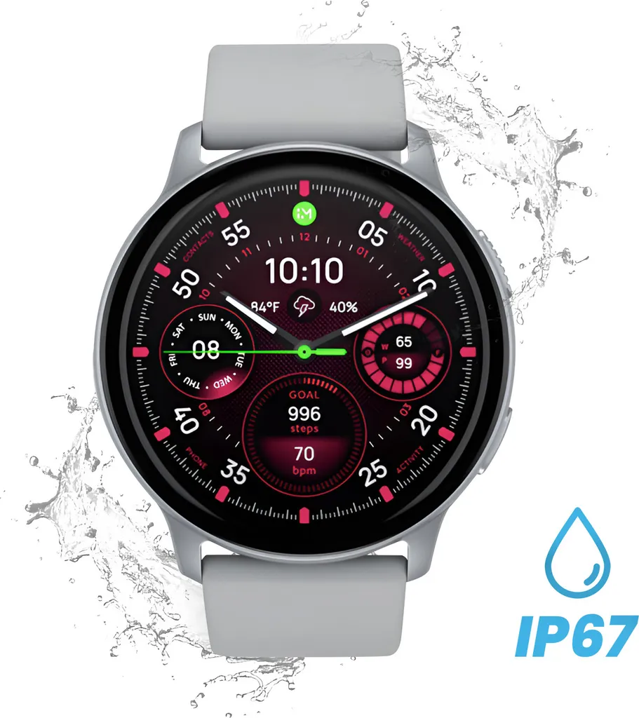 Montre Connectée Proove Argent IP67 - Sport et Santé Autonomie 7 Jours - 3