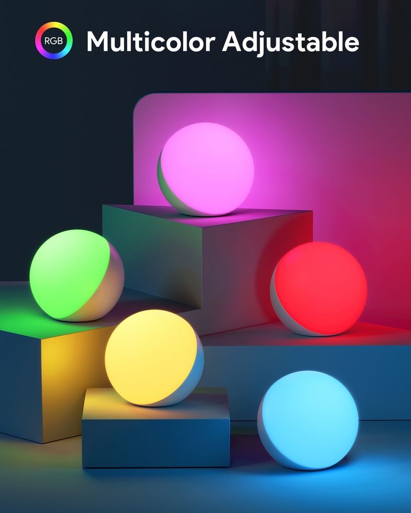 Aukey LT-T16 6W LED lampa na nočný stolík s dotykovým Obrázok produktu 3