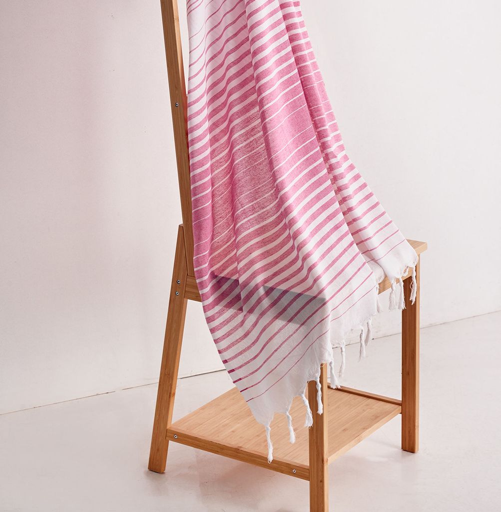 Mijolnir, Golge - Fuchsia, Strandtuch, Fuchsie, 100% BAUMWOLLE, 90 x 180 cm