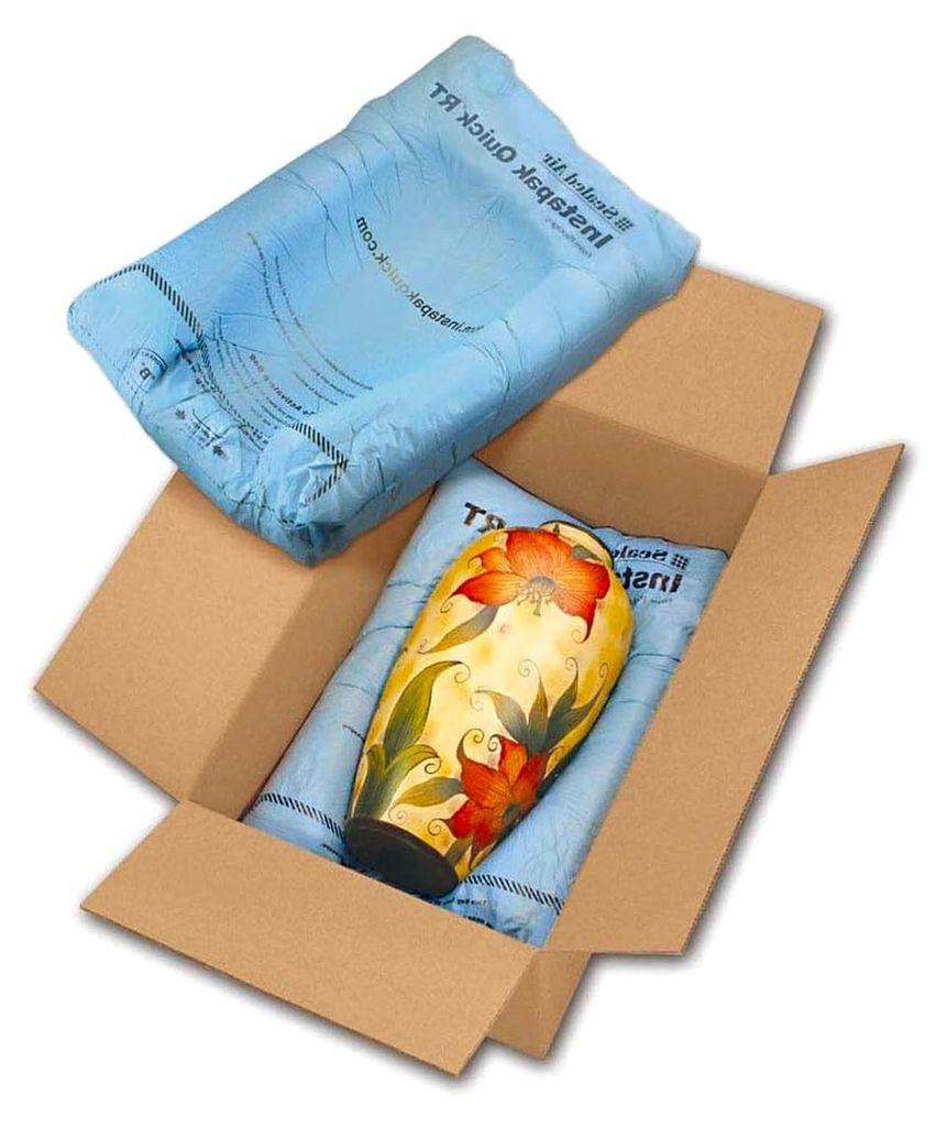 Instapak Quick Schaumverpackungen Blau 61 x 46 cm, 104 Beutel pro Karton