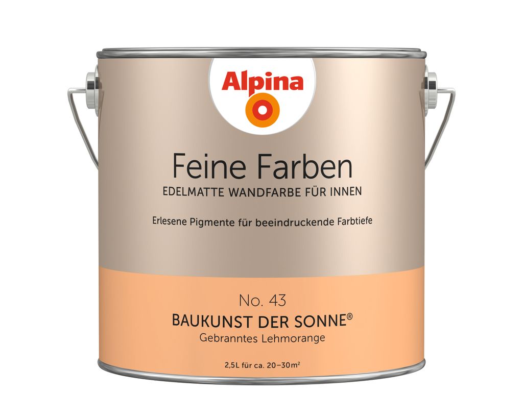 Alpina Feine Farben konservierungsmittelfrei Baukunst der Produktbild 