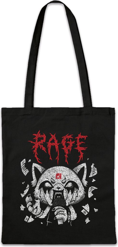 Urban Backwoods A Rage, Stofftasche, Farbe: Schwarz