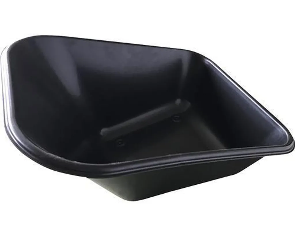 Récupérateur d'eau et bac à compost 210L en plastique noir polyvalent