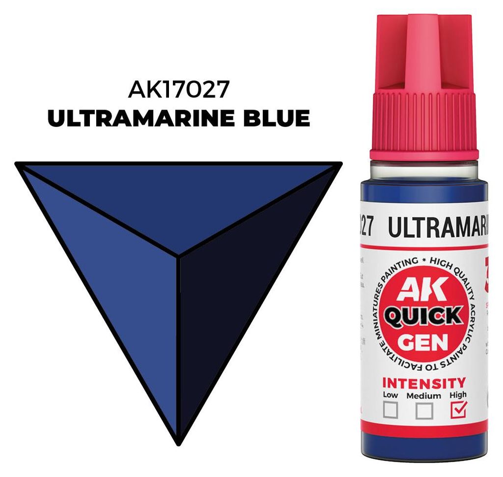 AK Interactive QUICK GEN Ultramarine Blue