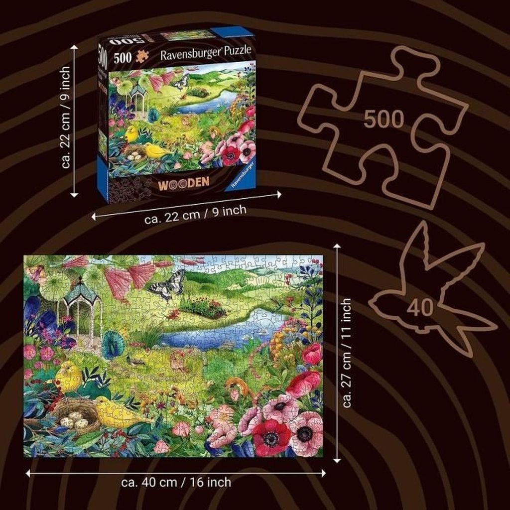 Ravensburger ''Garden of Delight'' 5000 Parça | Puzzle Teacher Shop