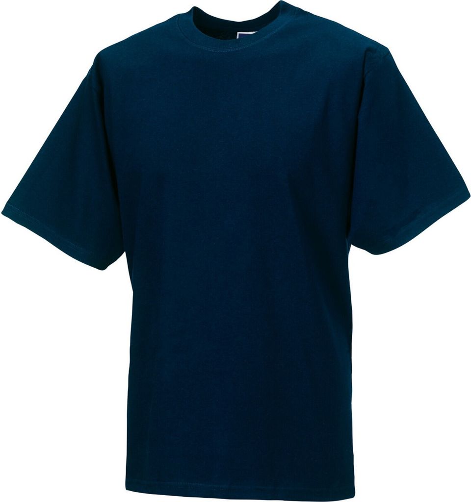 Russell Herren Organik T-Shirt Kurzarm BC4713 (XL) (Rot)