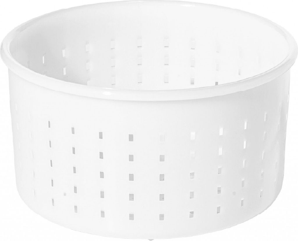 Kunststoff Käseform 13x7cm - 0.9kg Caciotta, Käse Form, Kaseform, Kase Form, Käse Formen, Käseformen
