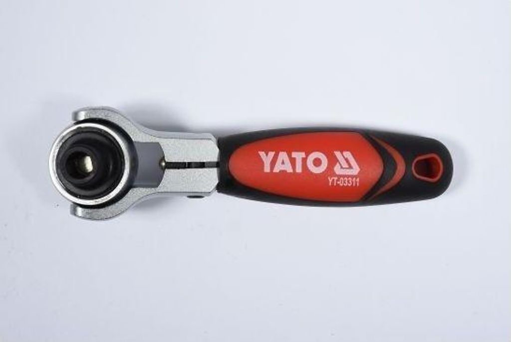 Cricchetto Yato con testa rotante da 1/4" 2W1 Immagine del prodotto 