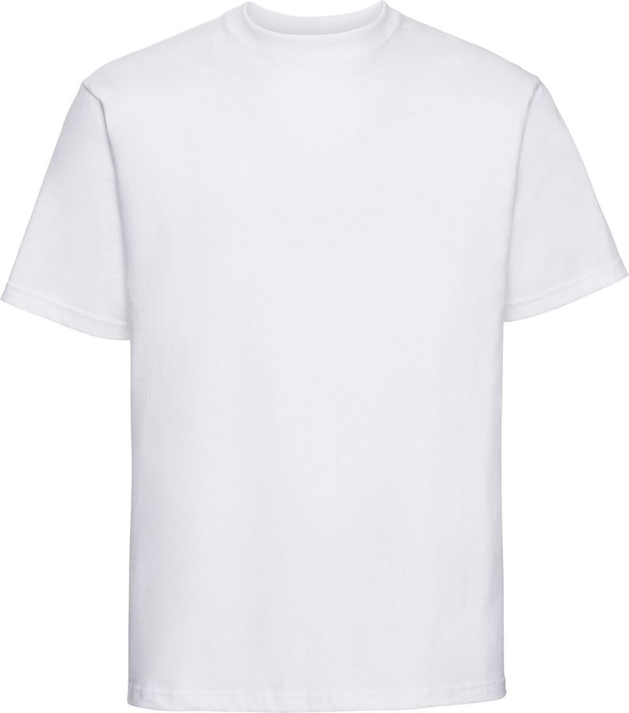 Russell - "Classic" T-Shirt Schwer für Herren PC7024 (XL) (Weiß)