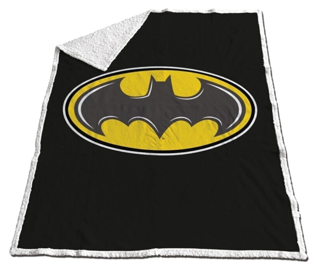 Fleecová deka Batman 130x170cm Útulná deka sherpa Obrázek produktu 