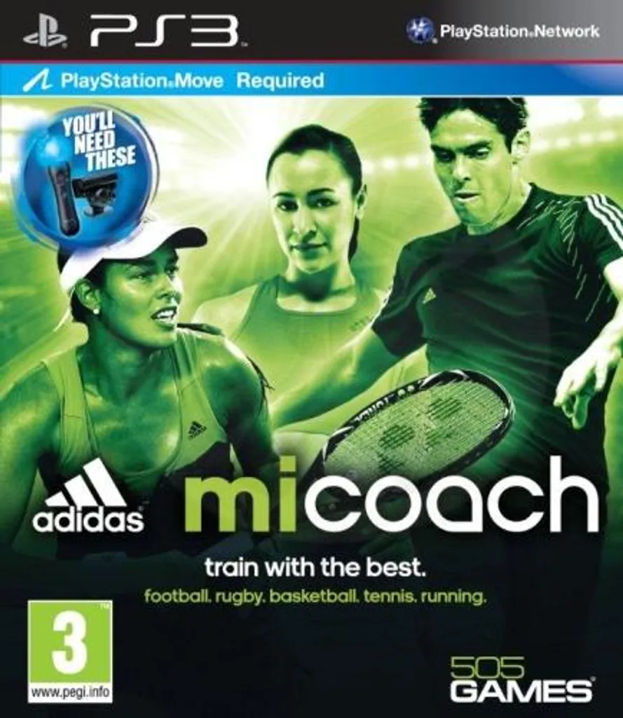Adidas miCoach les bases PS3 avec programmes d'entraînement personnalisés